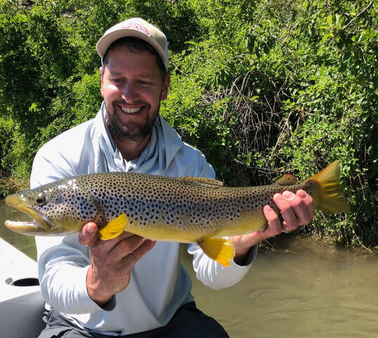 guided fly fishing; Bozeman, Montana