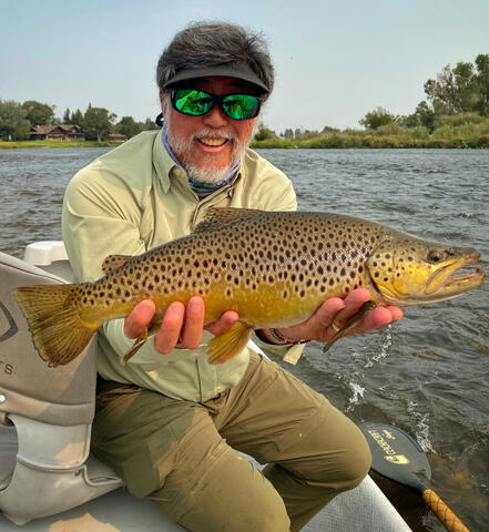 Untitled Madison River Brown Trout with Shoulders
